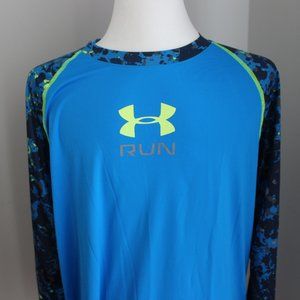 Mens Under Armour heat gear running long sleeved shirt